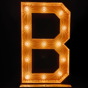 B
